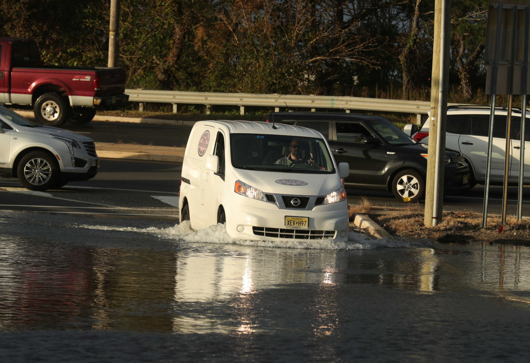 West End Ave Flooding on Thursday
